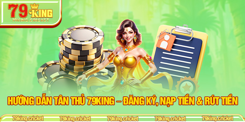 Hướng Dẫn Tân Thủ 79KING - Đăng Ký, Nạp Tiền & Rút Tiền
